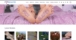 Desktop Screenshot of footbeauties.com